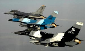 F-16 Formation